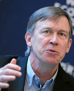 Gov. John Hickenlooper pushed hard for the passage of HB 1057, a bill also pushed by the oil and gas industry. 