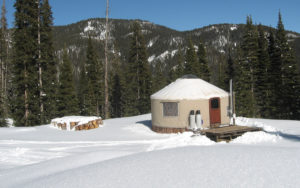  An off-grid Yurt near Wolf Creek, Colorado, comes stocked with Oscar Blues beer. 