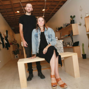 Savannah and Ryan Johnson, co-owners of Yore