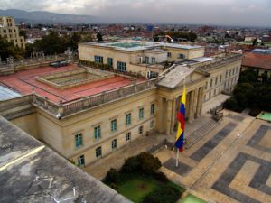 Casa de Nariño, the official home and principal workplace of the President of Colombia.
